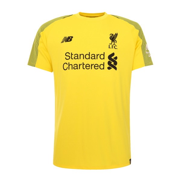 Liverpool Trikot Heim Torwart 2018-19 Gelb Fussballtrikots Günstig